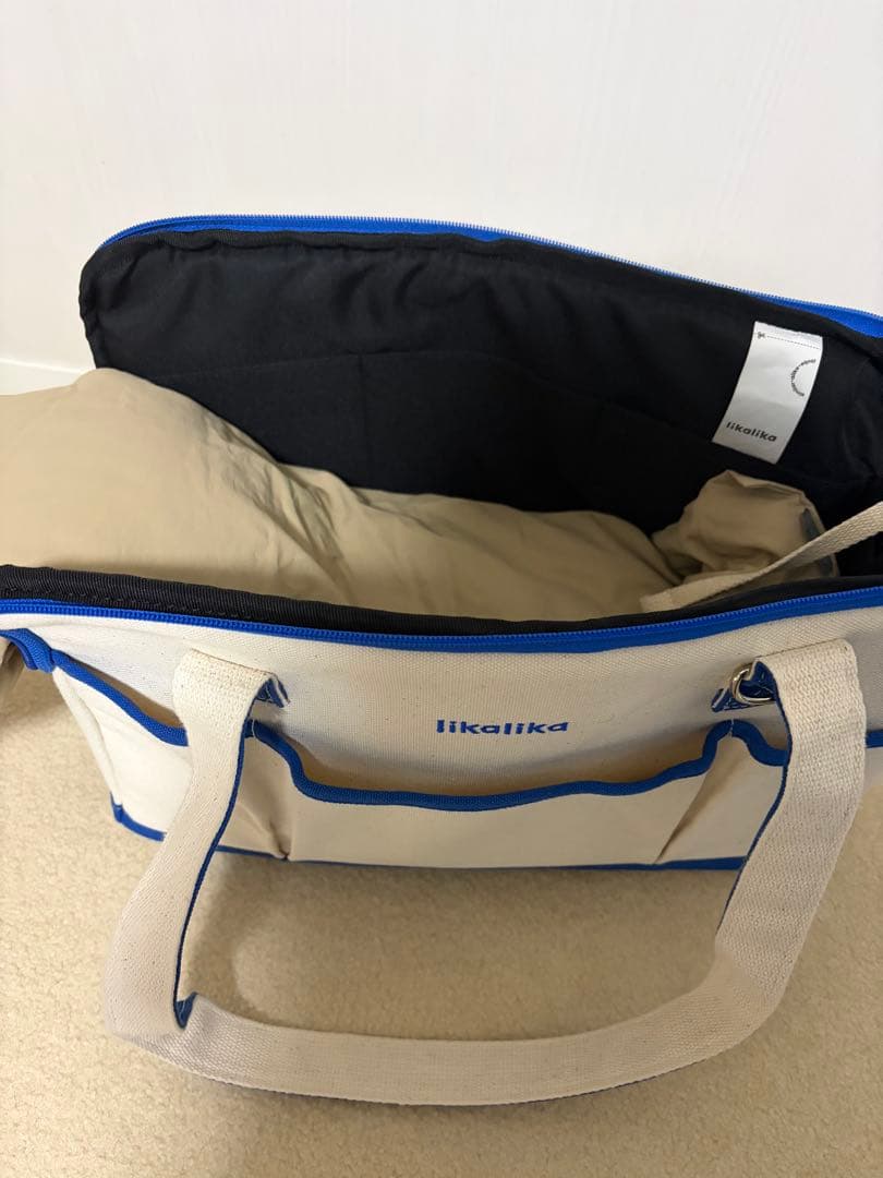 lika lika キャリーバッグ Mサイズ クッション付き 韓国