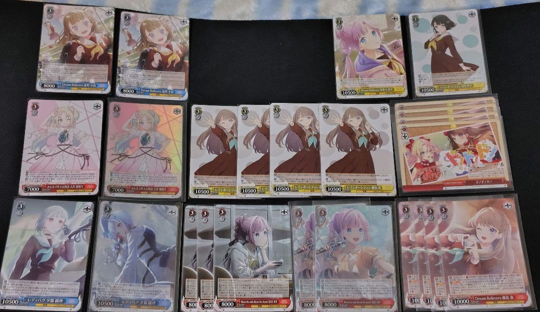 ヴァイスシュヴァルツ　ラブライブ　蓮ノ空８電源デッキ　構築パーツ付き