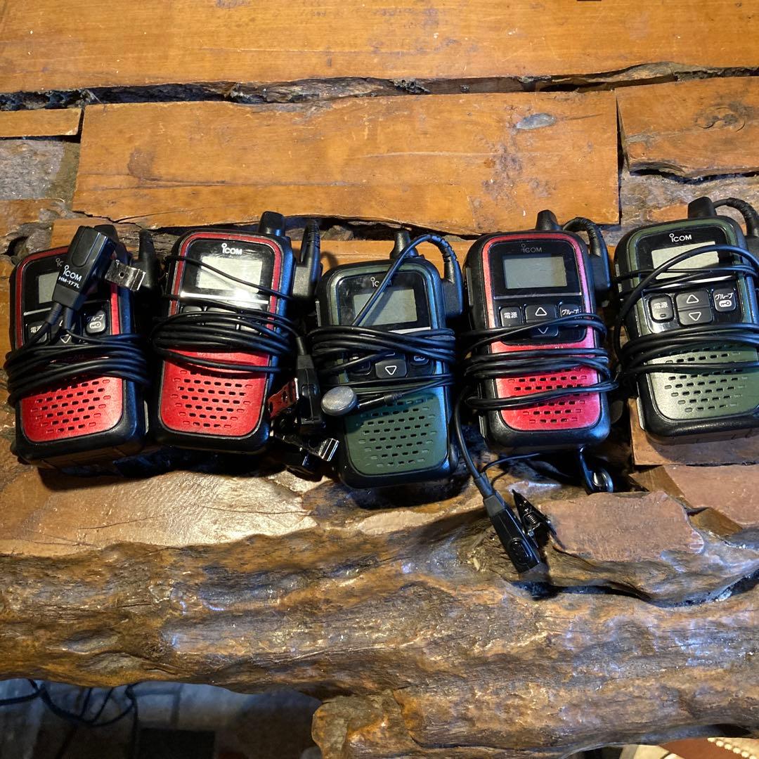 Icom トランシーバー 5台セット