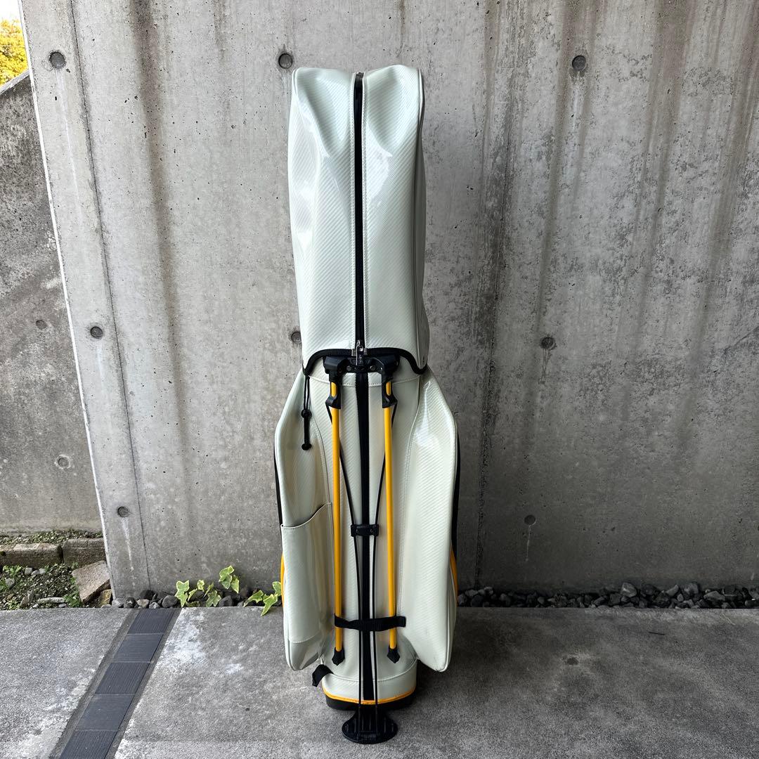 HONMA キャディバッグ ホワイト/イエロー