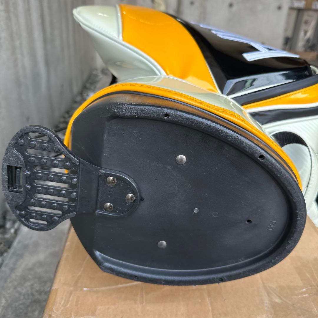 HONMA キャディバッグ ホワイト/イエロー