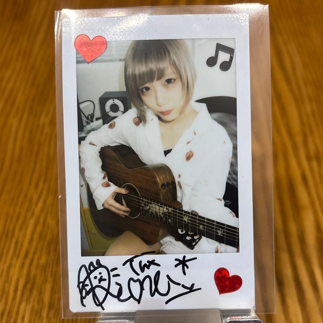 ★ReoNa デビュー前チェキ　当時の直筆サイン入り③★