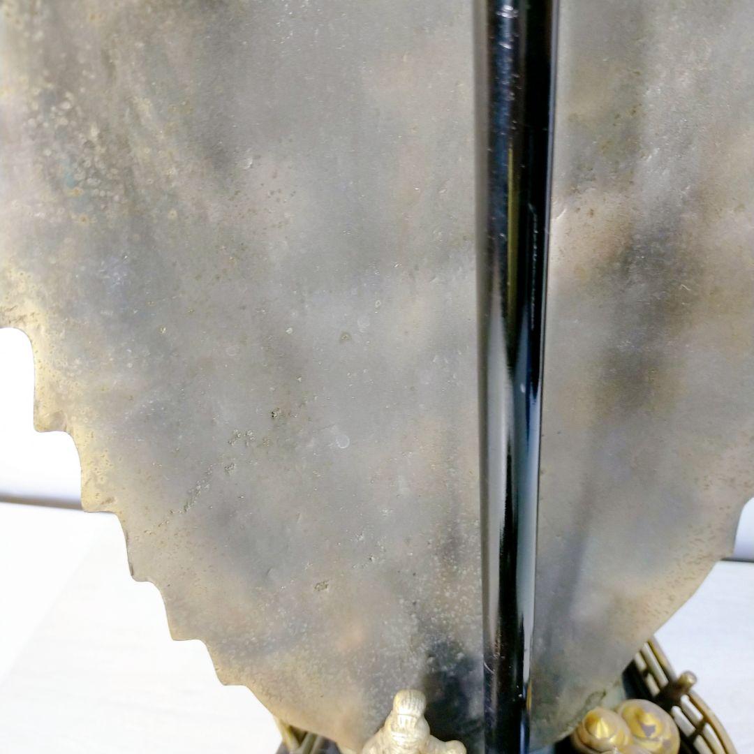 銅製 大型 宝船 寶舟 七福神 置物 オブジェ