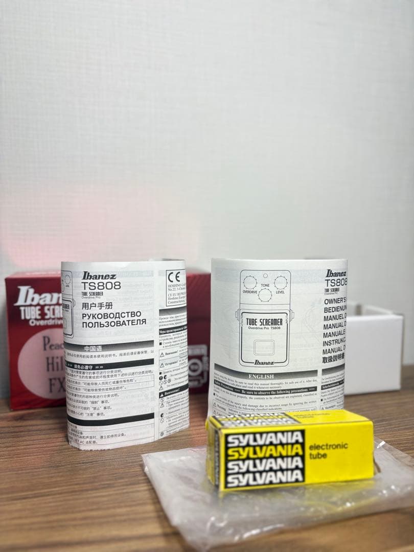 【限定1台】Peace hill fx TS808 12AU7 Mod 40th
