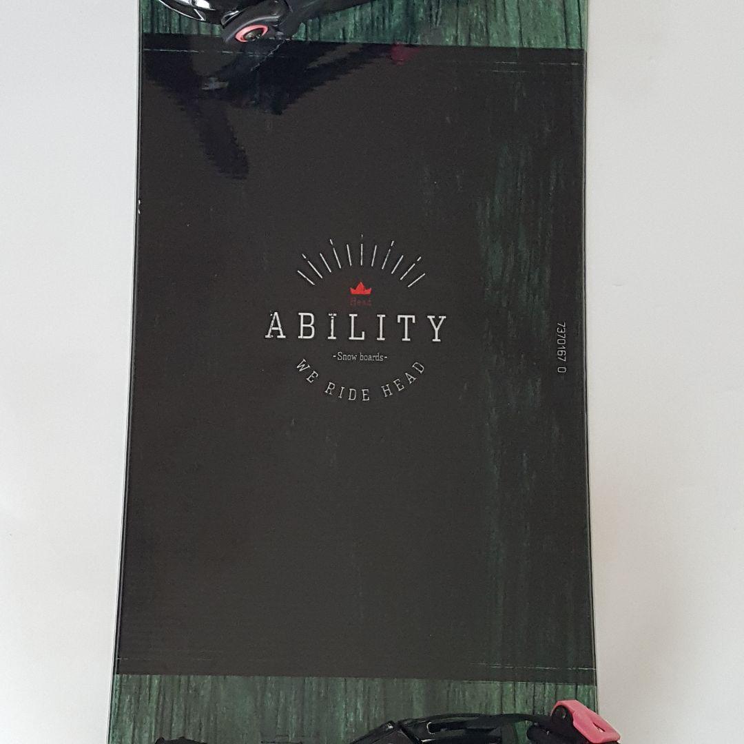 HEAD レディース 2点セット ボード ABILITY 150 × バイン