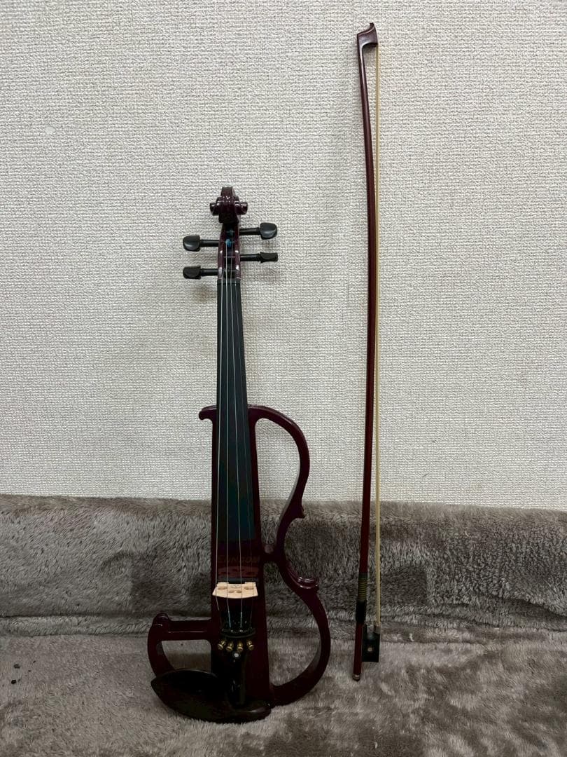 サイレントバイオリン ハードケース・弓付き 電子バイオリ