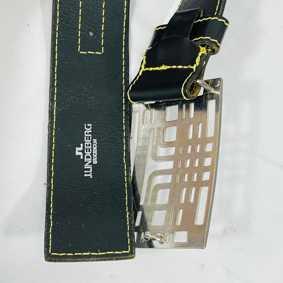 【希少】 J.LINDEBERG STOCKHOLM 1990's本革ベルト