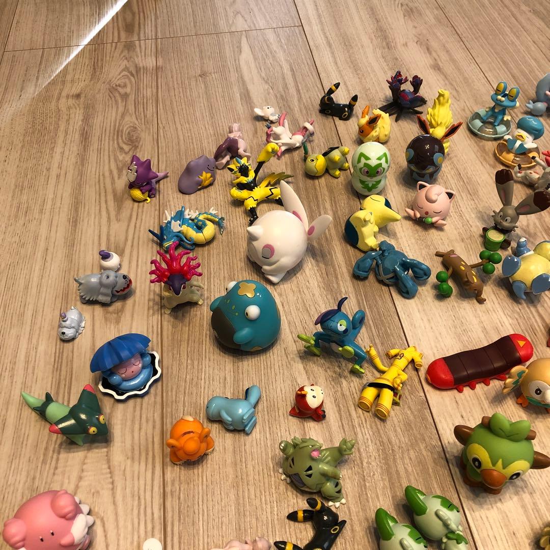 ポケモンキッズ　指人形　200個以上　フィギュアまとめ売り　オマケ多数