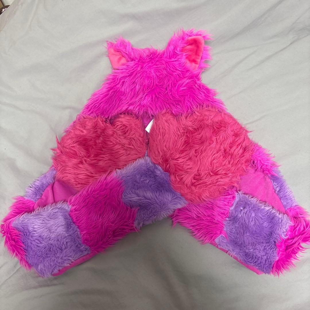 チェシャ猫　マフラーファンキャップ　ディズニー