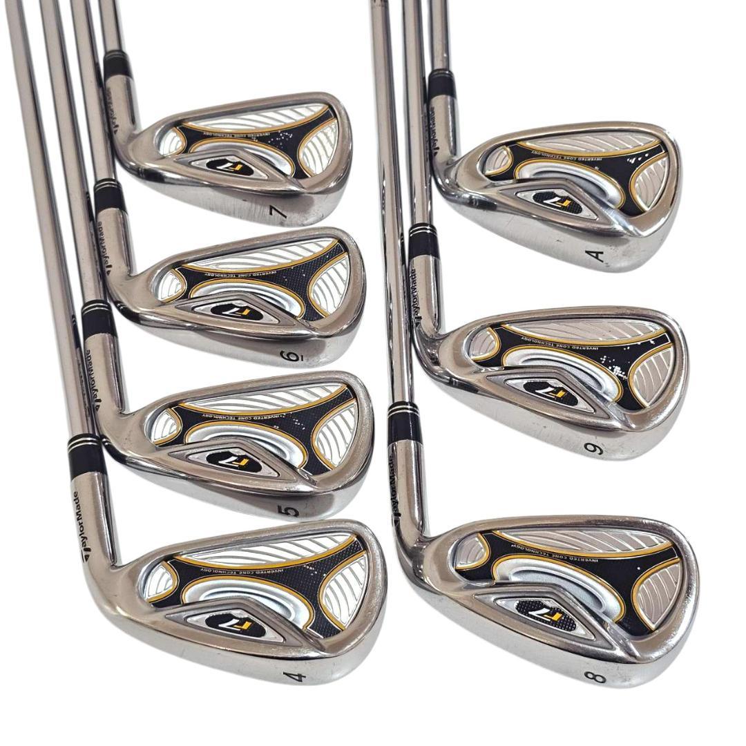 テーラーメイド r7 アイアン 7本セット T-STEP90 FLEX R 右
