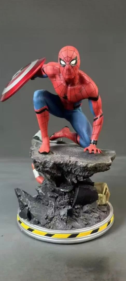 新品最安 スパイダーマン 盾 キャプテン・アメリカ フィギュア アベンジャーズ