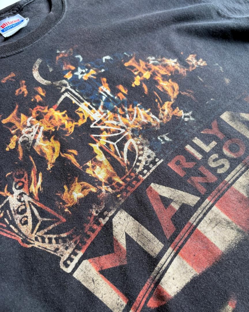 2008 MARILYN MANSON フェイス バンド Tシャツ