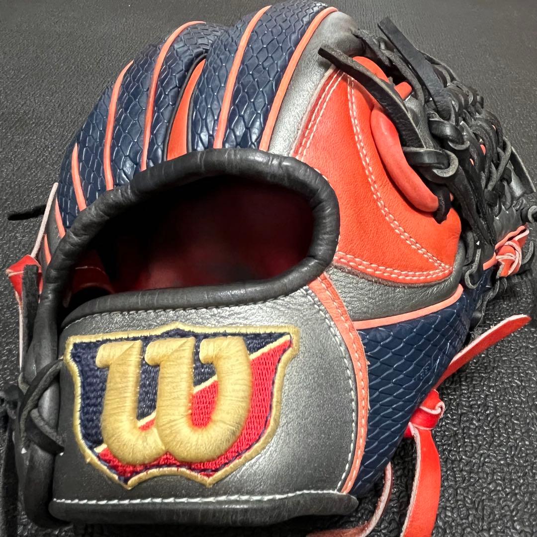 Wilson ワナビーヒーロー Dual 一般 軟式 野球 グローブ 即使用可能