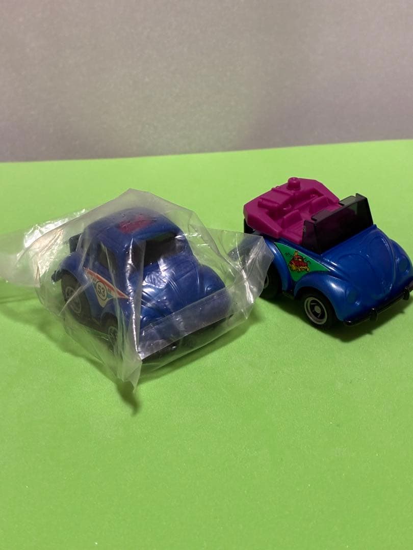 チョロQ、ワーゲン・紺メタ・ノーマルとオープン