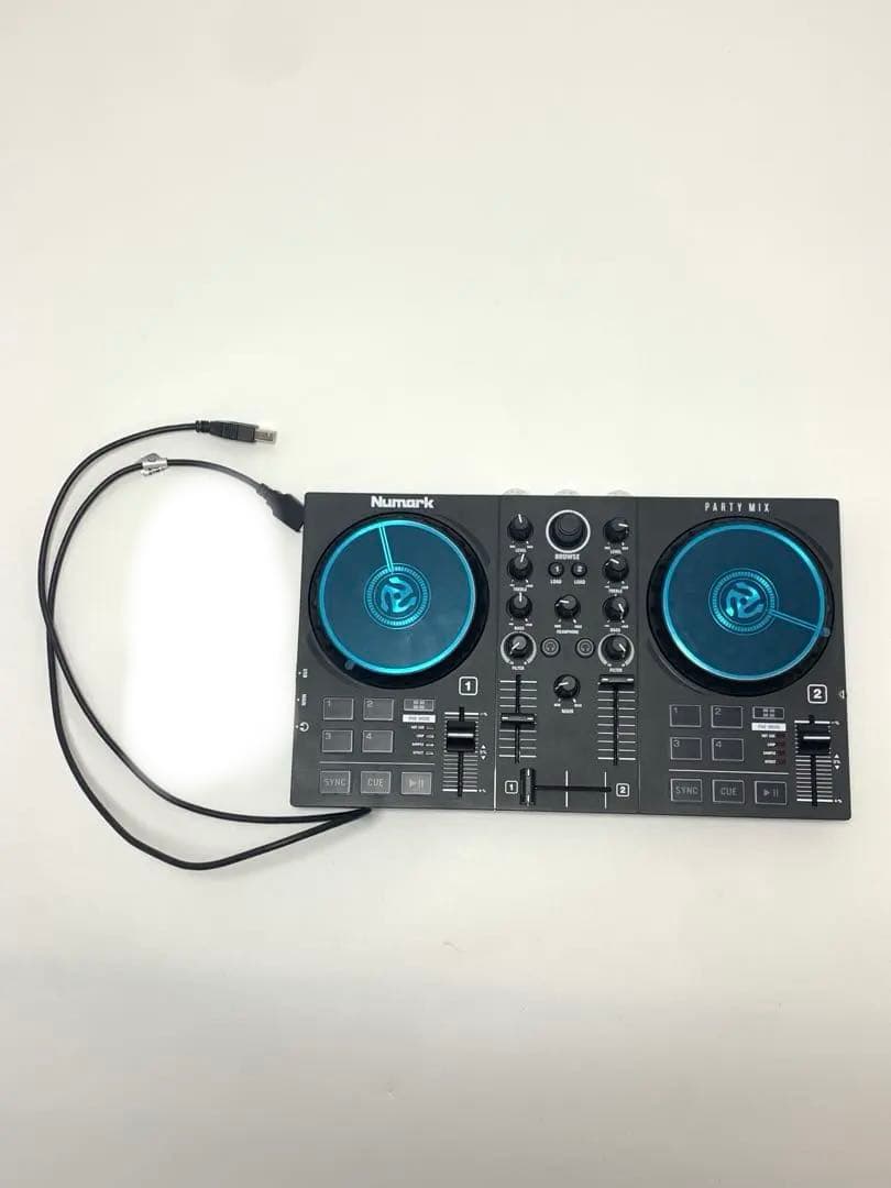 Numark party mix Dj lightningUSB3カメラアダプタ