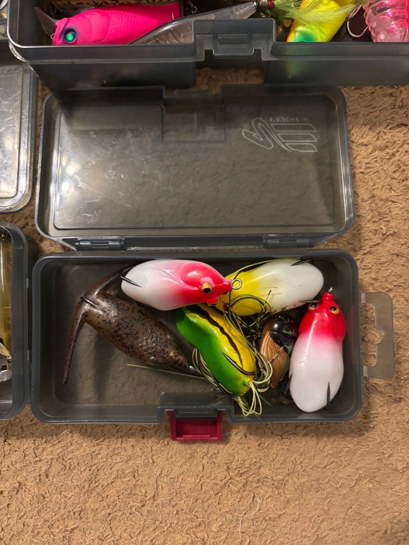☆バス釣りルアーセット☆バックパック付き