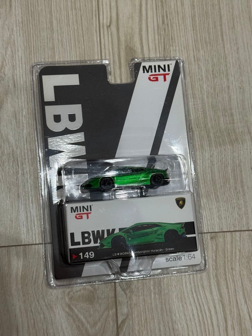 MINI GT 149 LBWORKS Huraln Green ウラカン
