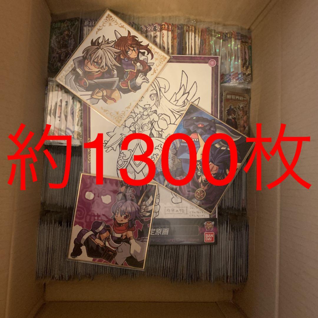 神羅万象チョコ　まとめ売り　大量　1300枚　第一章から一鬼まで　カード
