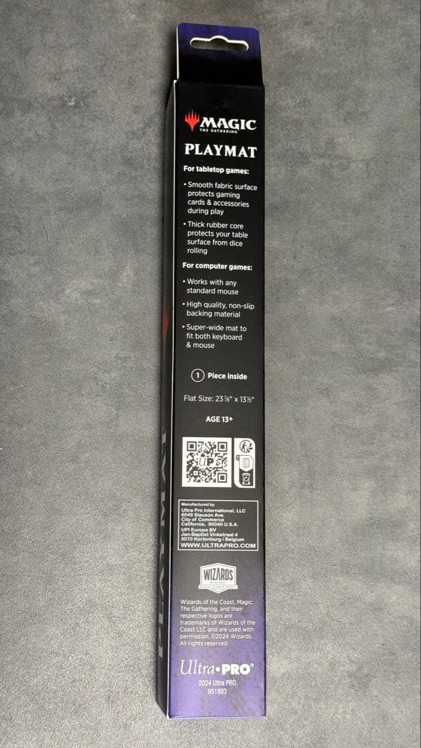 【希少】新品未開封 エメトセルク ウルトラ・プロ 両面プレイマット MTG