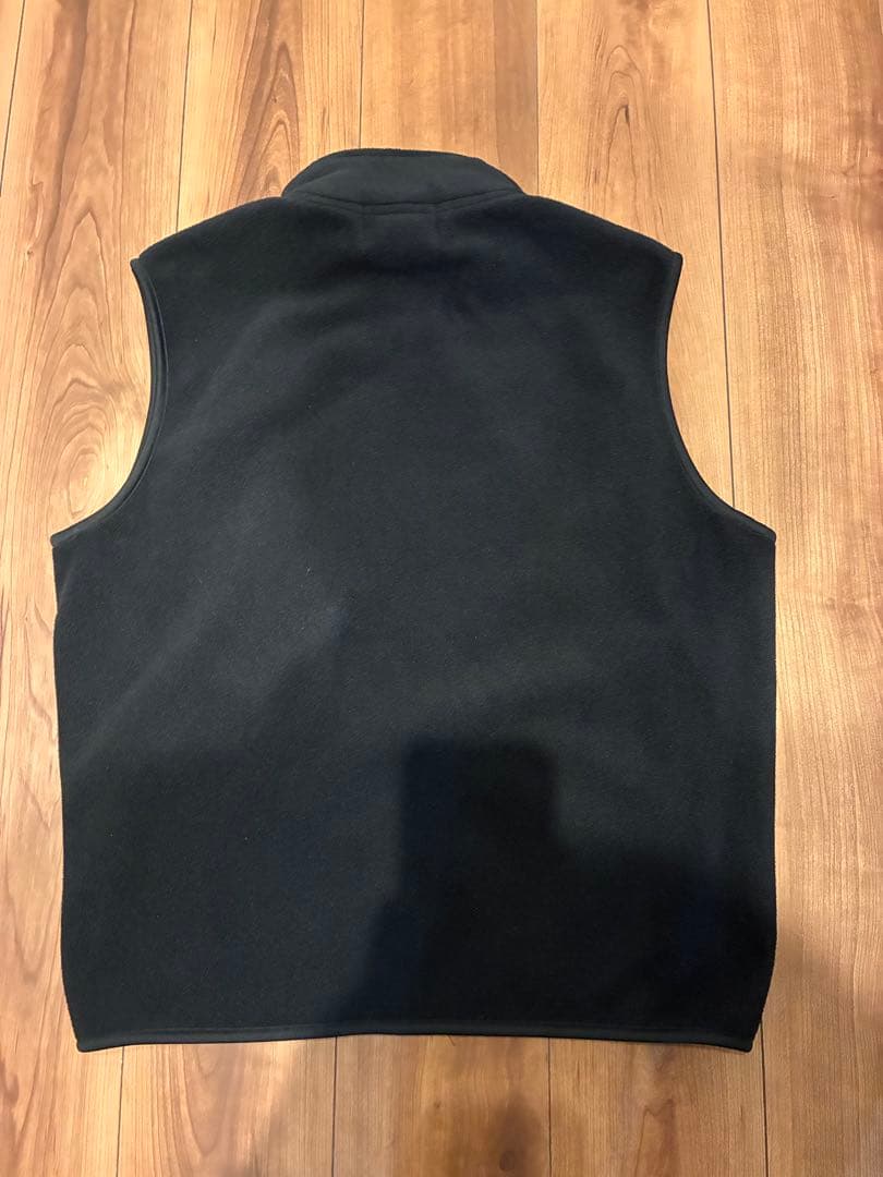 即完　Golfickers ゴルフィッカーズ　フリースベスト　ブラック　M