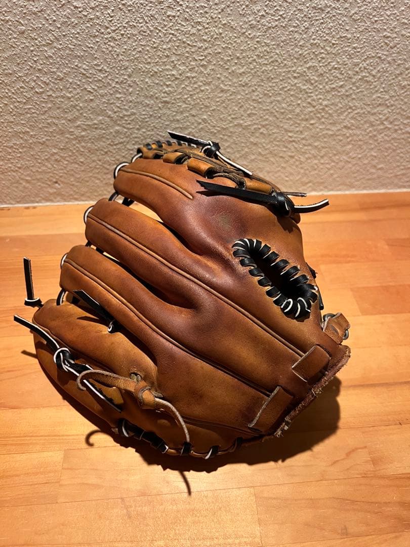 即購入禁止ミズノプロ 硬式 投手用 グローブ｜全紐交換済｜Mizuno Pro｜