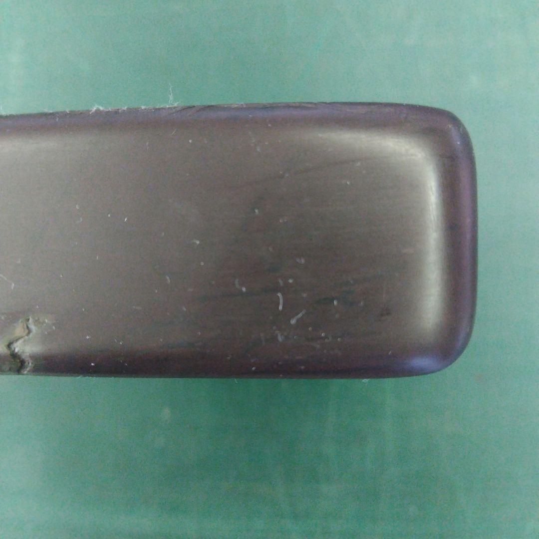 坑仔巌端渓　　20㎝ｘ12.5㎝ｘ4.5㎝　　実用硯