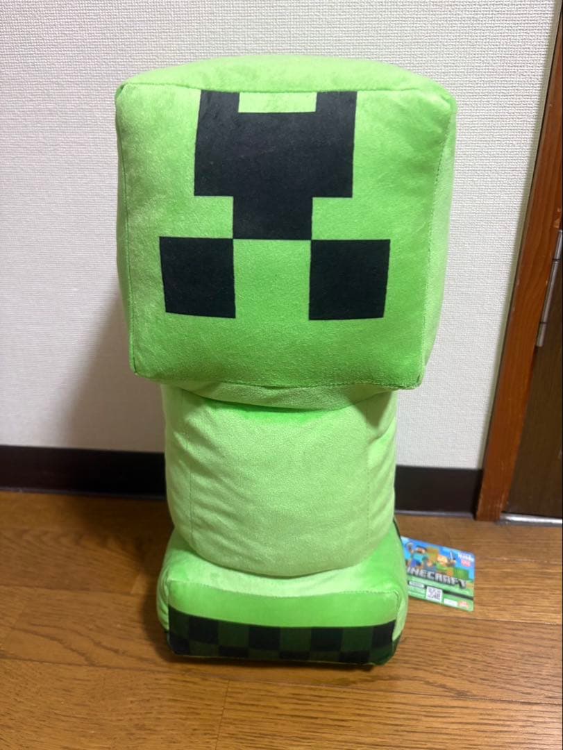 貴重 エラー品 マインクラフト クリーパー 超BIGぬいぐるみ
