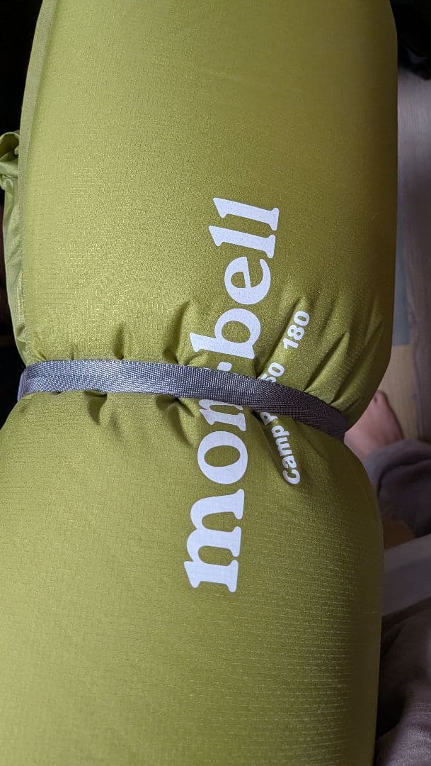 【ジャンク品】mont-bell キャンプパッド 50 180 グリーン