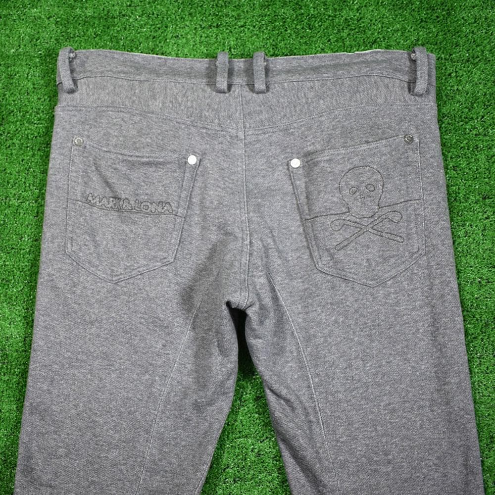 MARK&LONA ゴルフ スウェットパンツ【ライトグレー/M】美品！