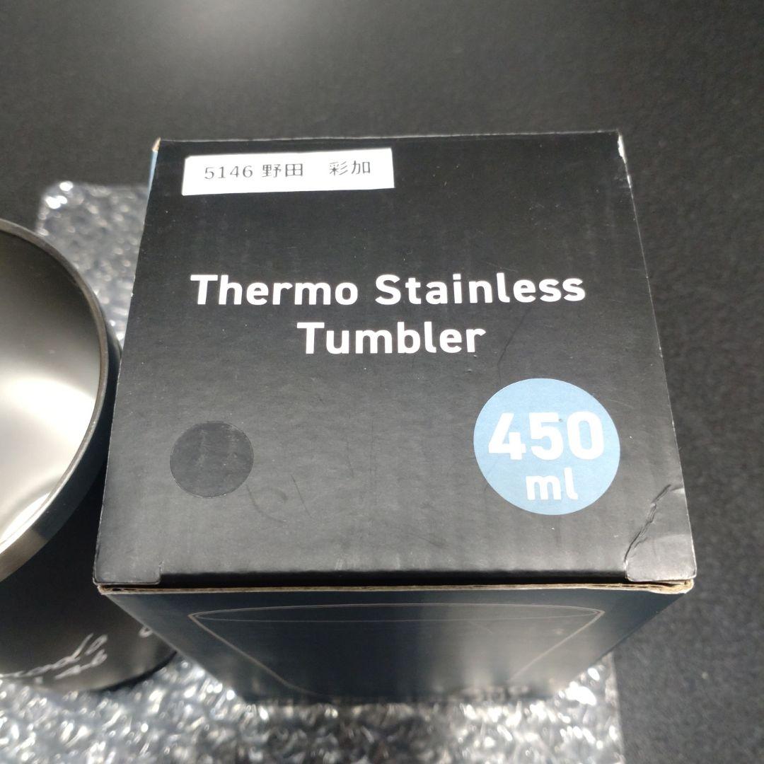 ボートレーサー野田彩加選手　直筆サイン入りタンブラー