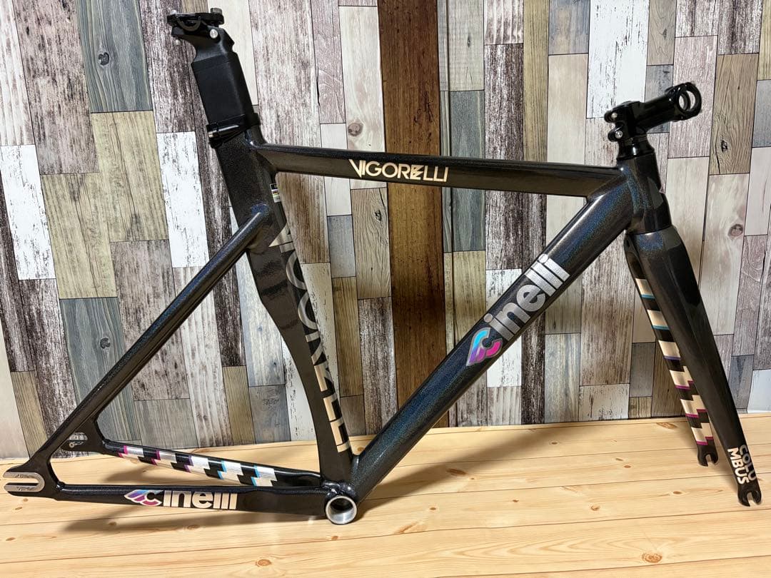 ★CINELLI 22 VIGORELLI フレームセット レインボー 520㎜