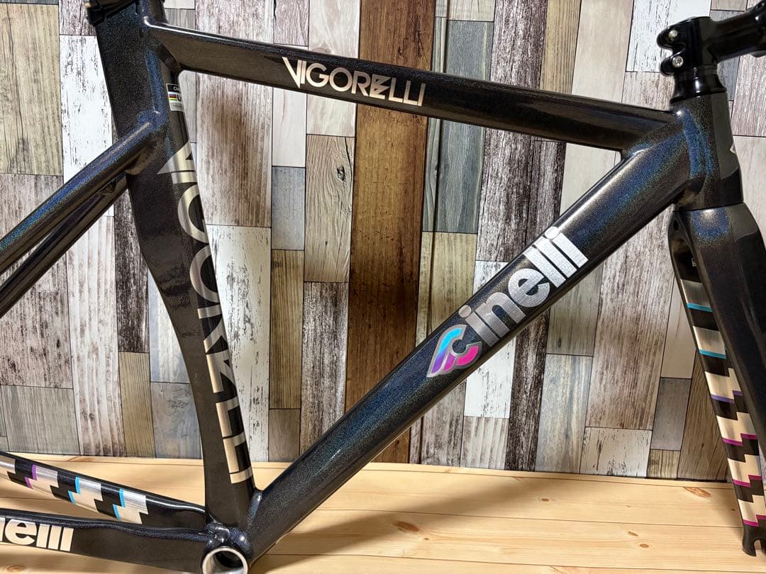 ★CINELLI 22 VIGORELLI フレームセット レインボー 520㎜