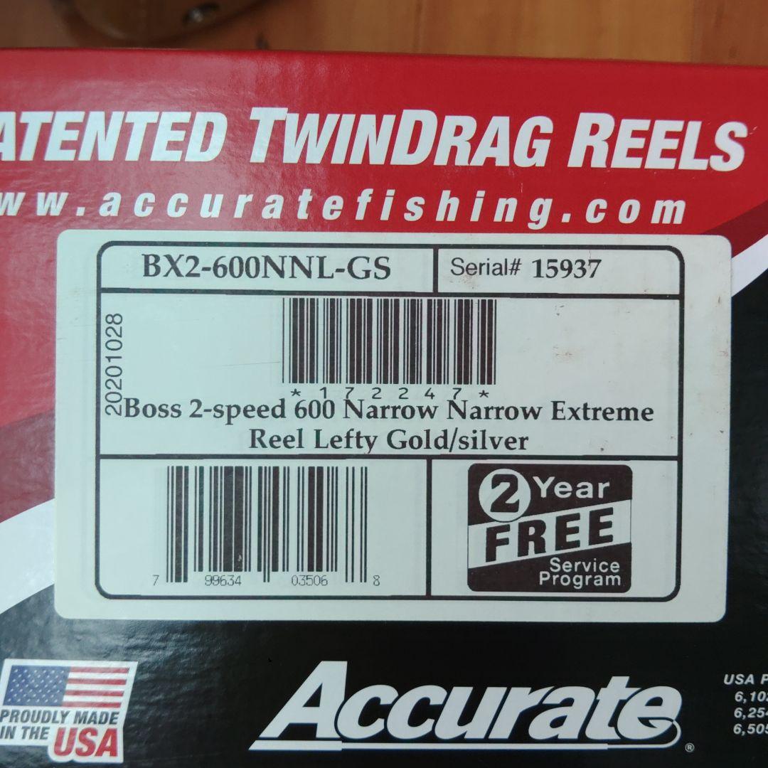 アキュレートアンバージャックBX2-600NN 左ゴールド