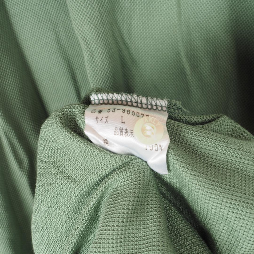 Y3592*パーリーゲイツ☆ゴルフウェア☆ゴルフシャツ☆ポロシャツ☆緑グリーン