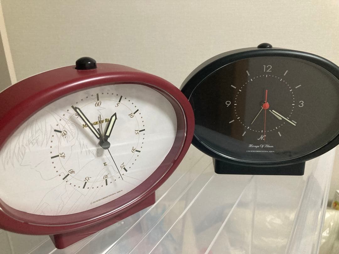 炎の蜃気楼　 〔直江信綱〕〔仰木高耶〕ヴォイス・アラーム・クロック 2個セット