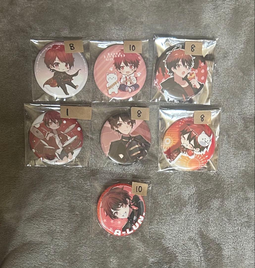 あーるん。くん缶バッジ（近々処分予定）