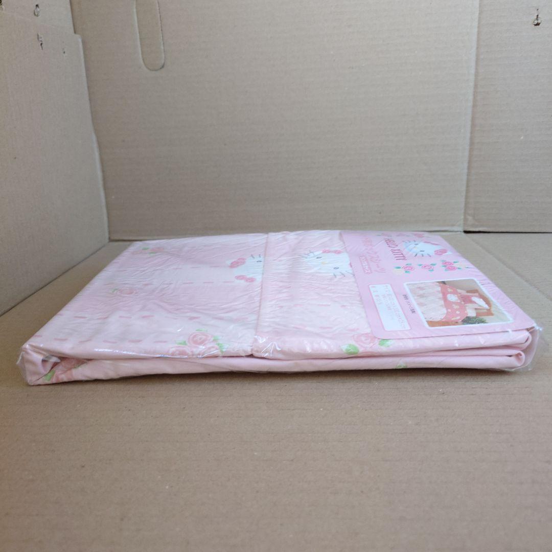 未使用未開封 キティバラシリーズ ベッド用ボックスシーツ シングルサイズ B