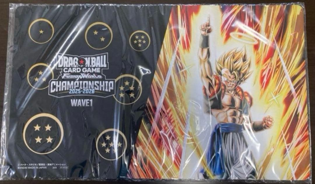 ゴジータ　プレイマット　エリア予選　フュージョンワールド　WAVE1