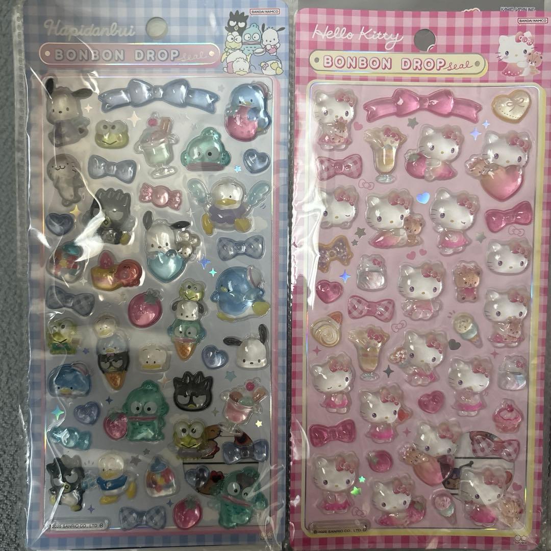 ボンボンドロップシール 正規品 サンリオ 8枚セット