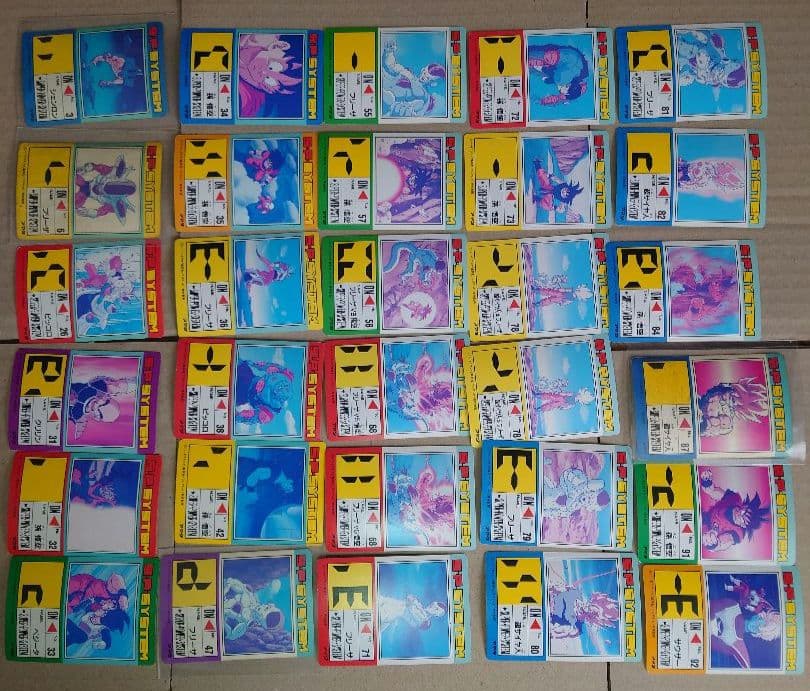 ドラゴンボールＺ　カードダス　アマダ　ノーマル８４枚 うち キラ７枚 セット売り