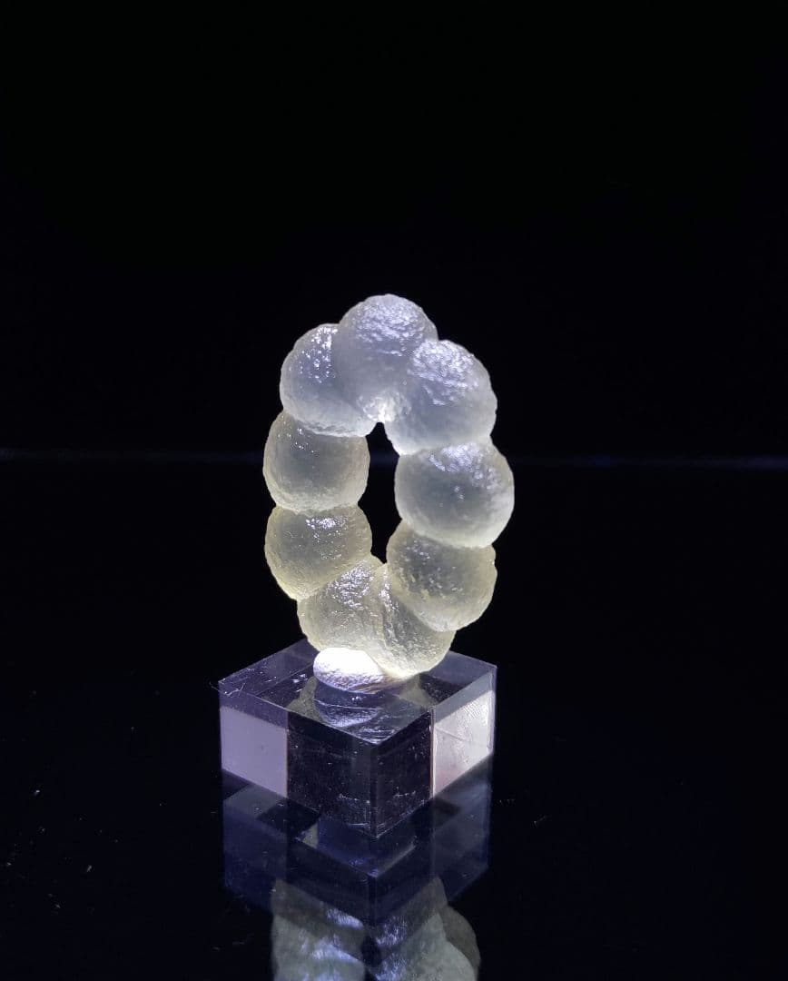 フローライト リング ポンデリング インド産 原石 鉱石 標本 ④