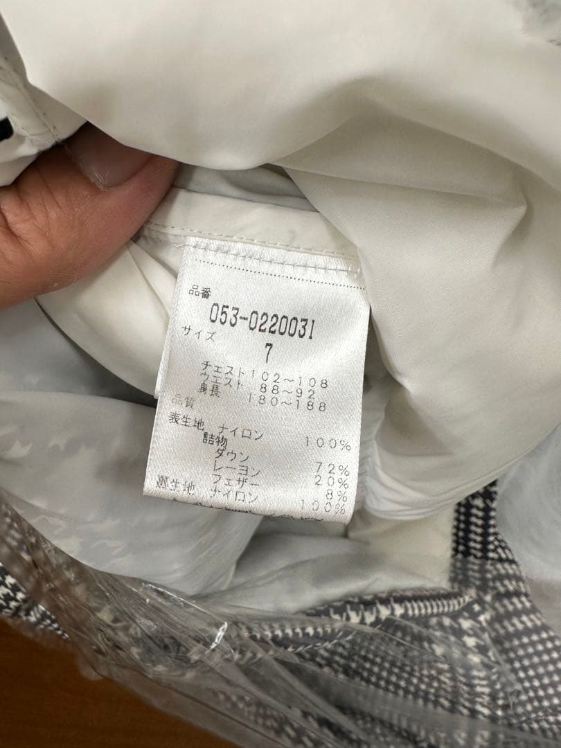 2020冬　パーリーゲイツ　ダウンジャケット　サイズ7