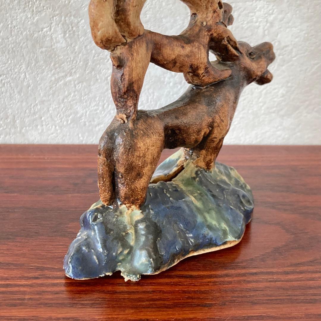 ブレーメンの音楽隊　オブジェ　置物　ドイツ　ヴィンテージ