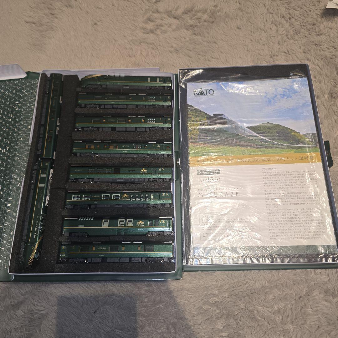 KATO 室内灯付き TWILIGHT EXPRESS 瑞風 10両セット
