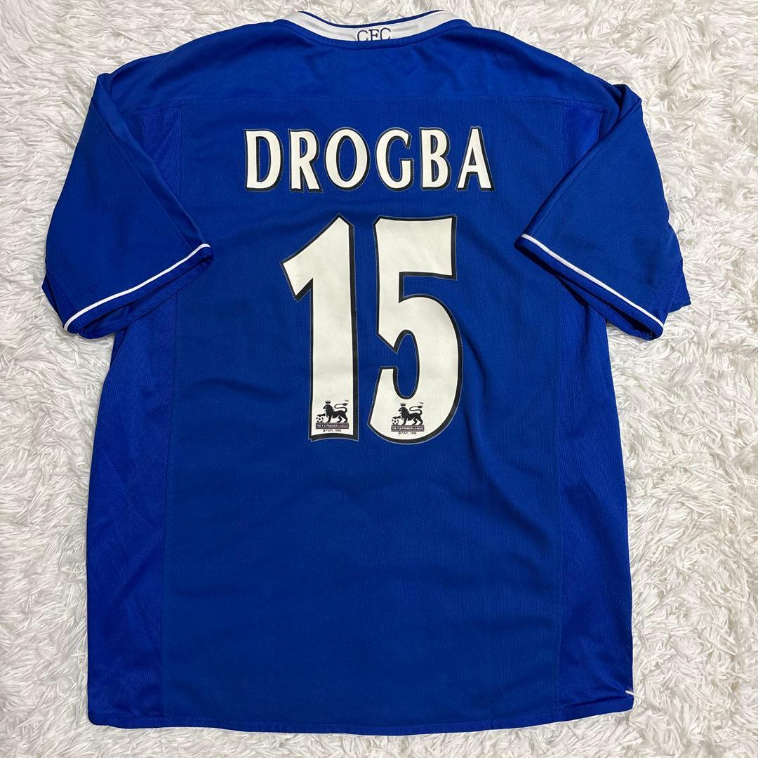 断*離様 激レア ドログバ 03-05 チェルシー ホーム ユニフォーム UMB