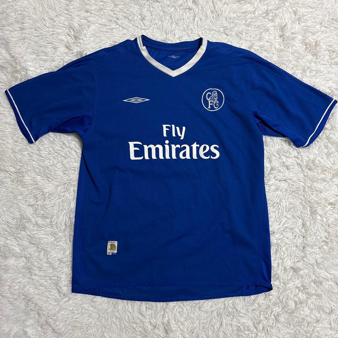 断*離様 激レア ドログバ 03-05 チェルシー ホーム ユニフォーム UMB