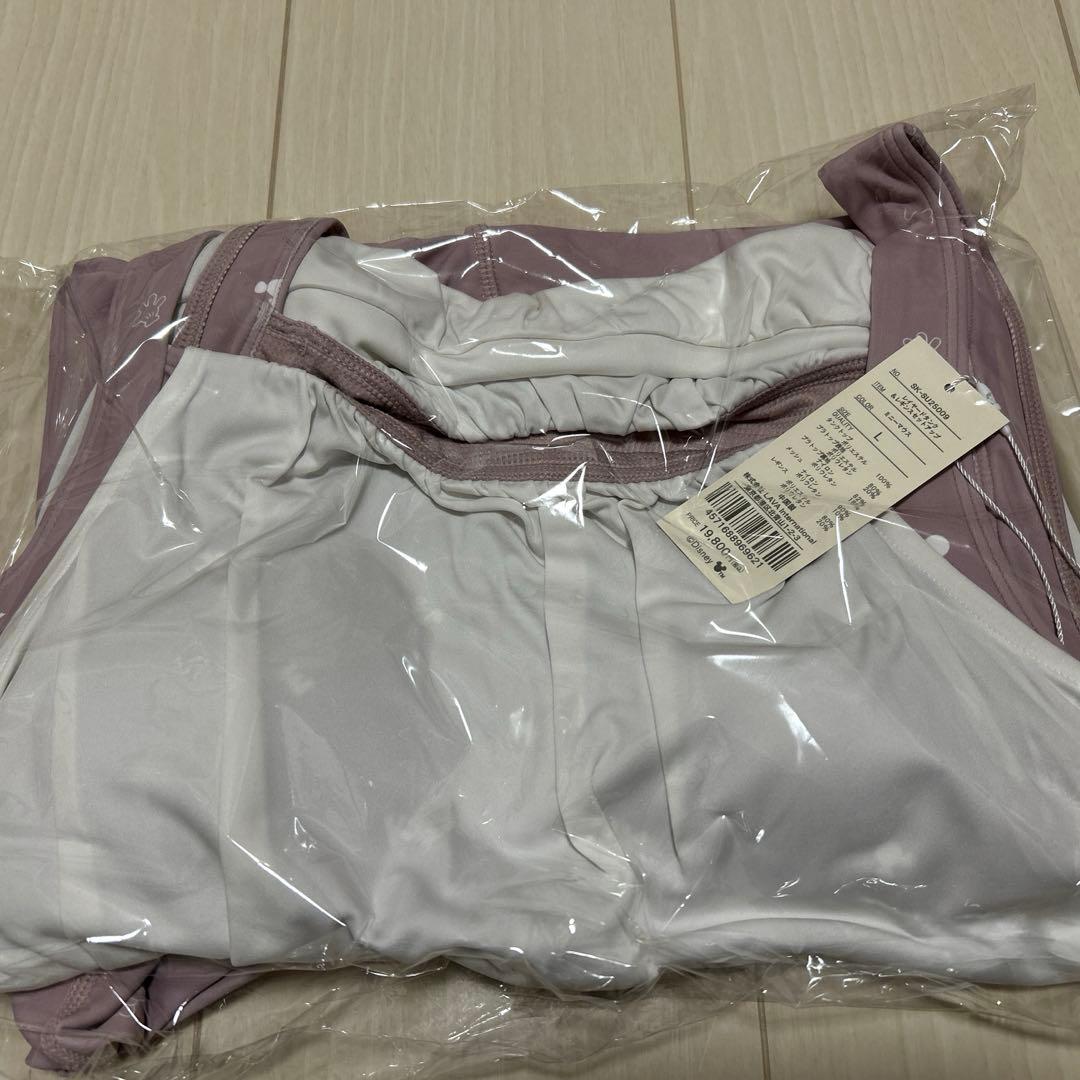 L AVA ディズニー　ミニーマウス　ヨガウェアセット　Lサイズ