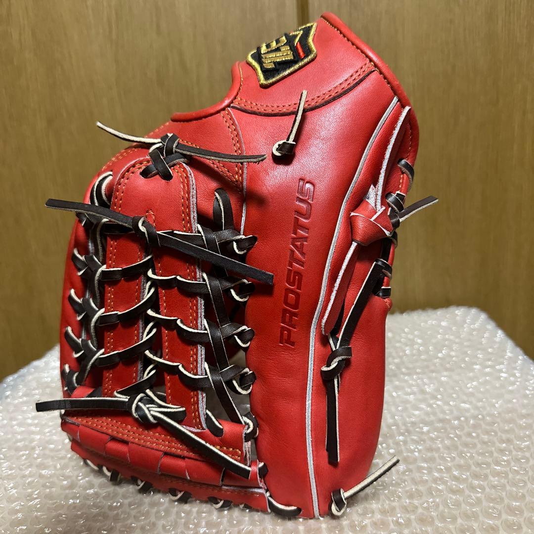 PROSTATUS 軟式グローブ レッド