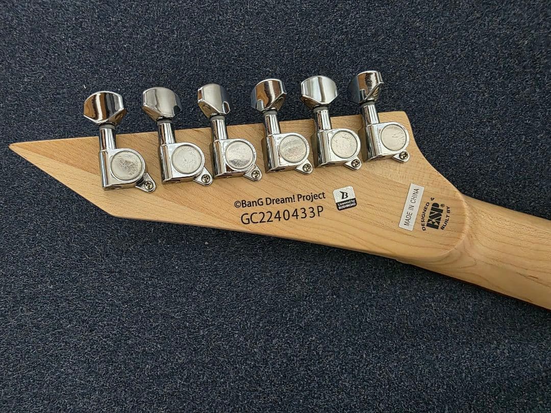 最終値下げ！ 期間限定価格！ランダムスター ESP×バンドリ コラボギター