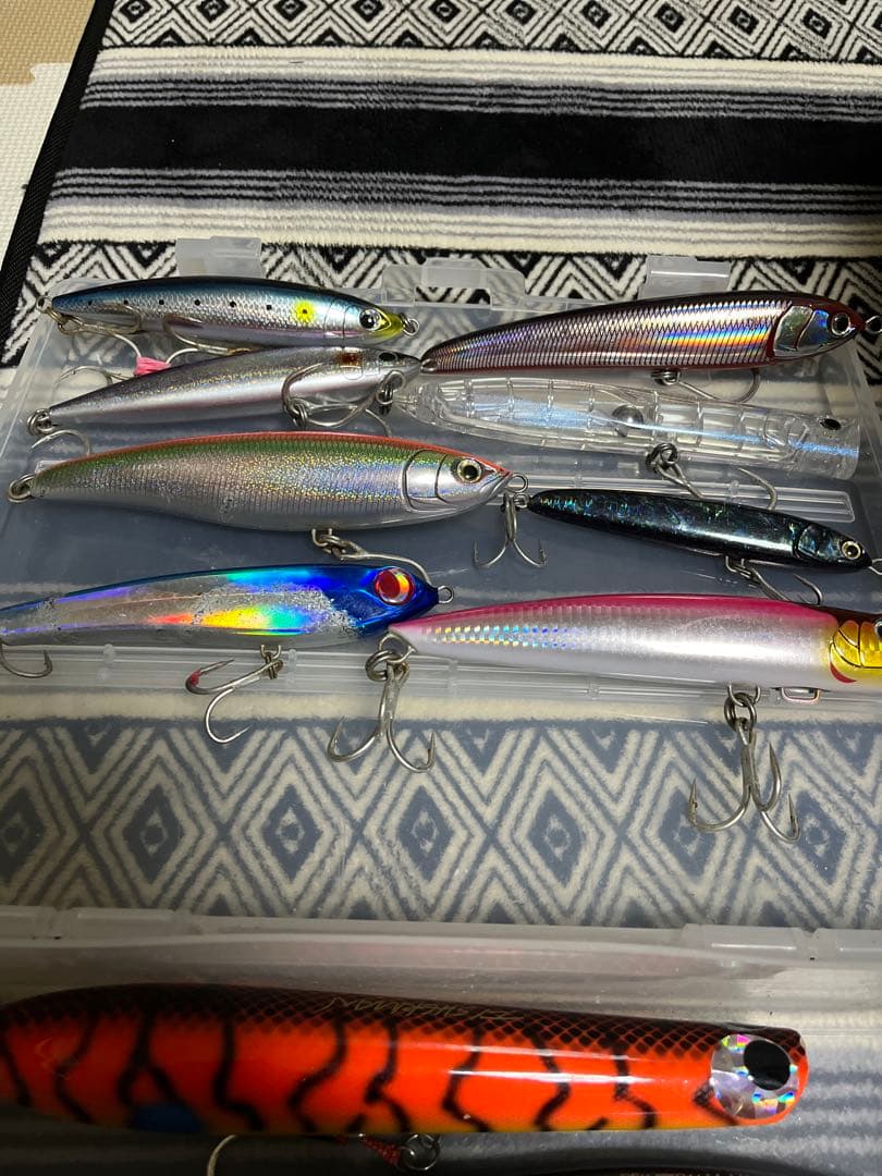 ヒラマサ　マグロキャスティングルアーBox付き